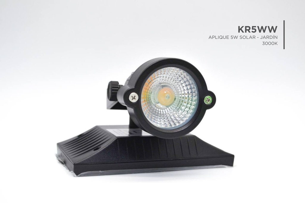 Aplique Tipo Estaca 5W Solar