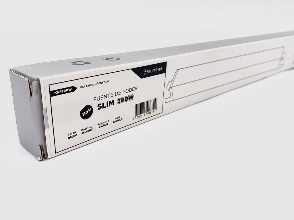 Fuente de Poder 200W Slim para COD: KN10W, KN20W, KNF1OW, KNF20W blanco