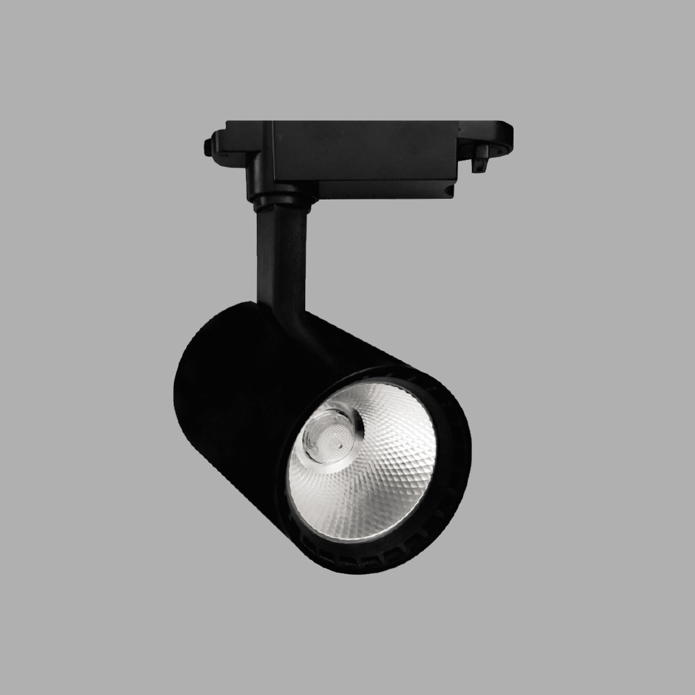 Track Light 20W Negro 6500K