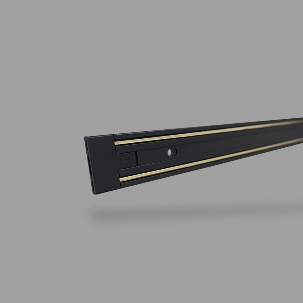 Slim Track Riel de 2M Negro