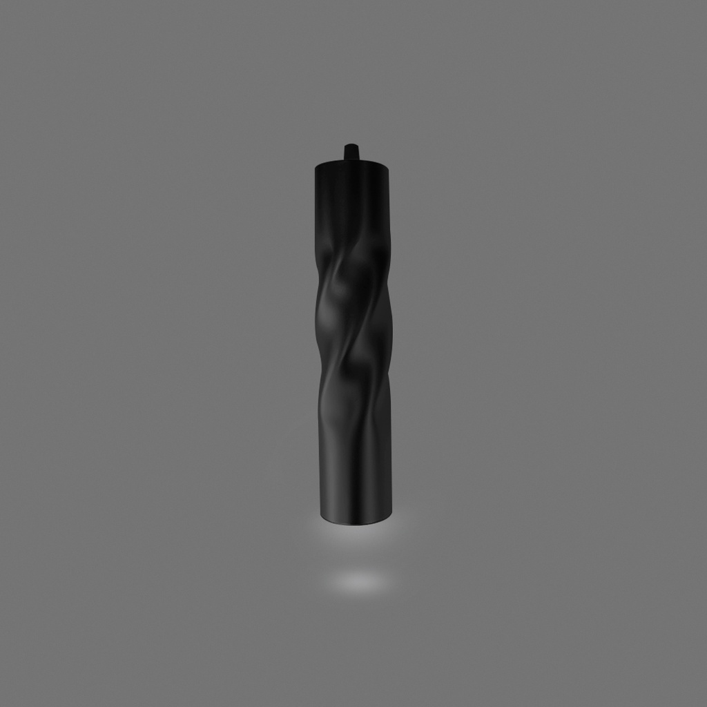 Lámpara Spiral Glint 5W 4500K (Negro)