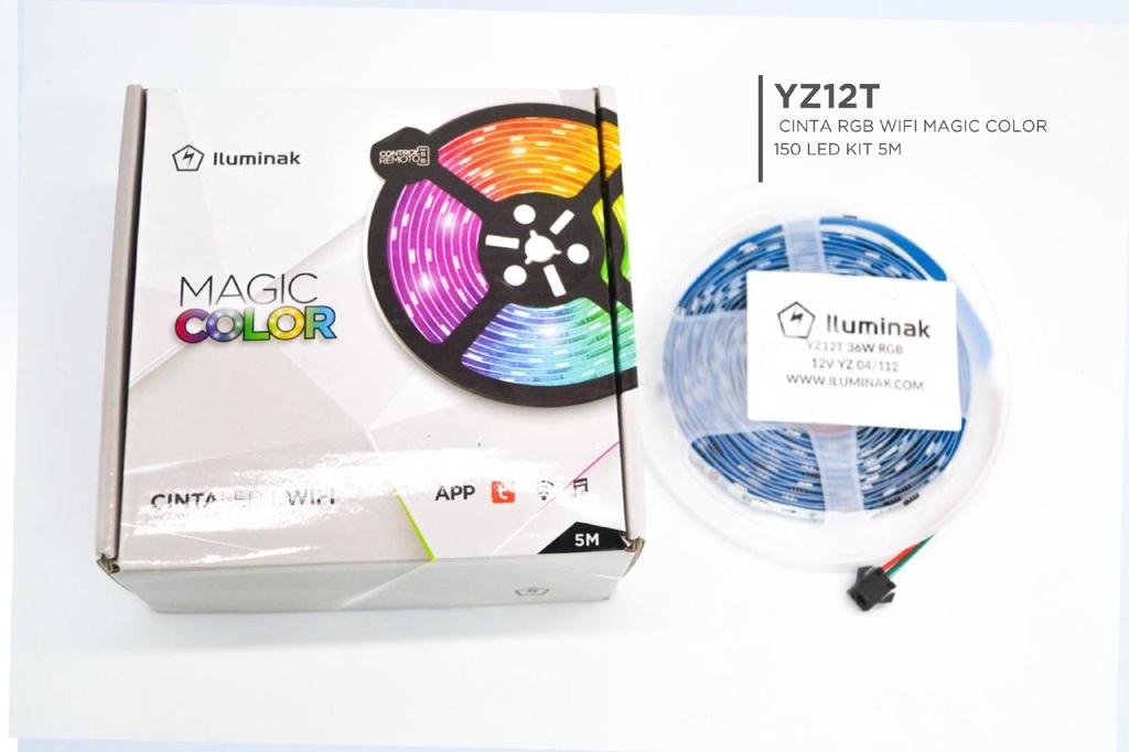 Cinta Led RGB WIFI Magic Color 150 Led KIT 5M