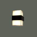 Aplique Transparent Square 10W Luzak