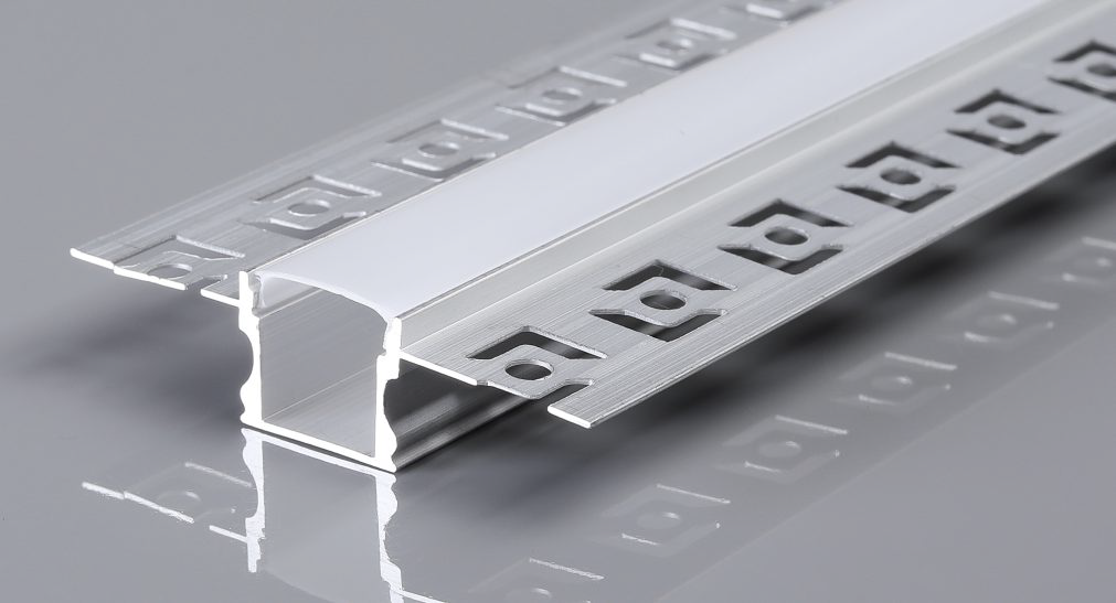 Perfil 57x12mm Empotrable de Aluminio 3M