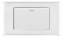 Toma Interruptor LUXE gris-plateado