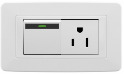 Toma Interruptor - Tomacorriente ECOZ blanco