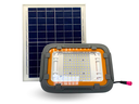 Reflector solar 200W con panel fotovoltáico.