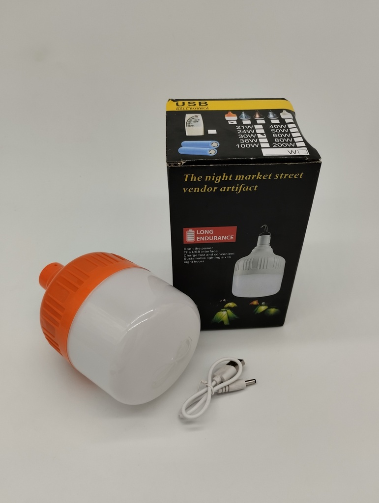 Bombillo de Emergencia con USB 20W