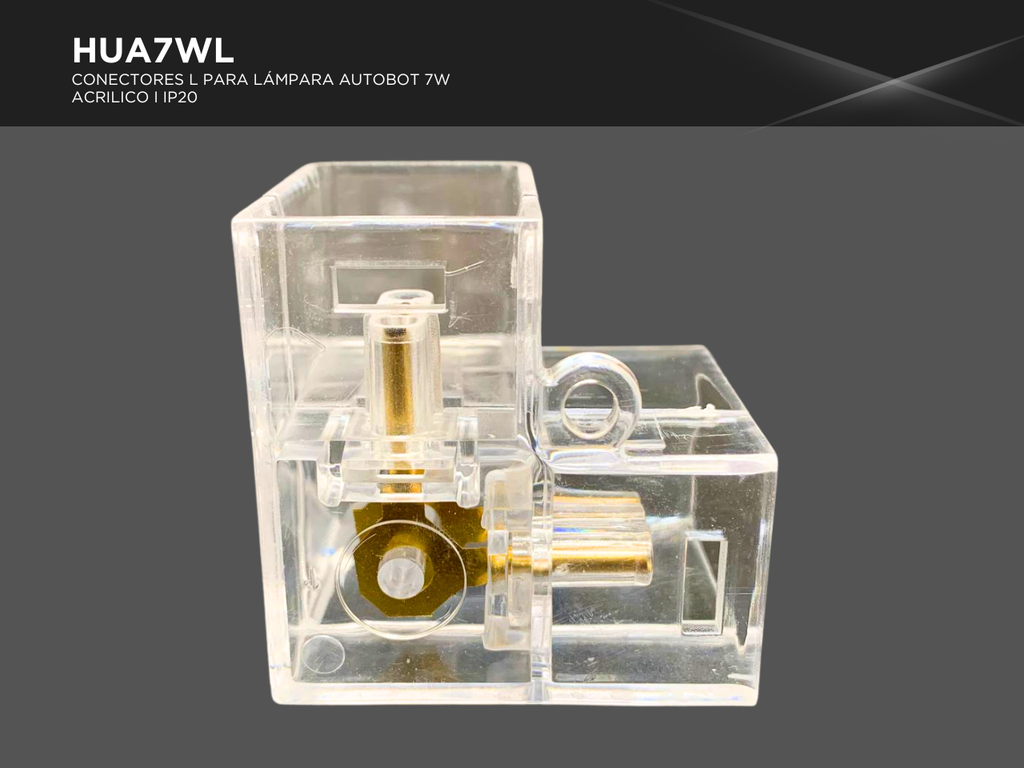 Conectores L para Lámpara Autobot 7W