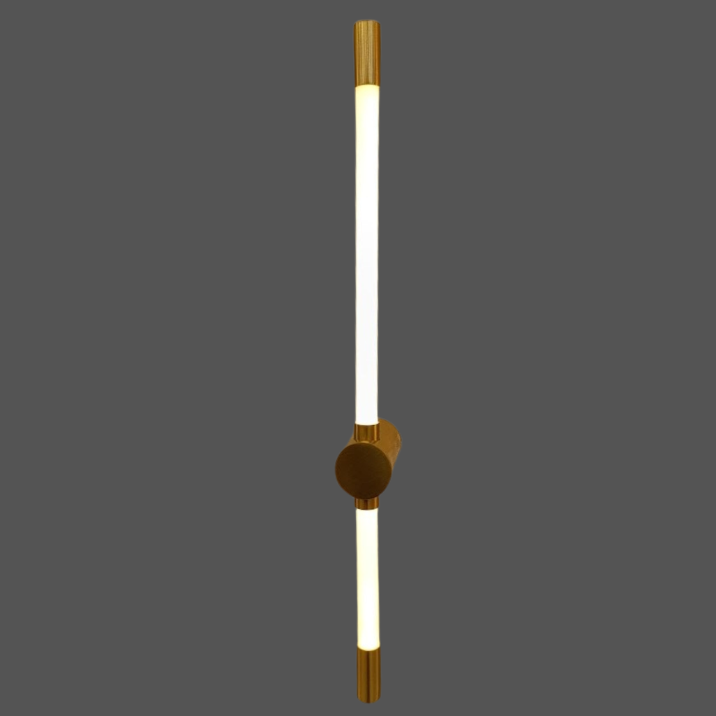 Aplique de pared LONG SABER 20W Dorado