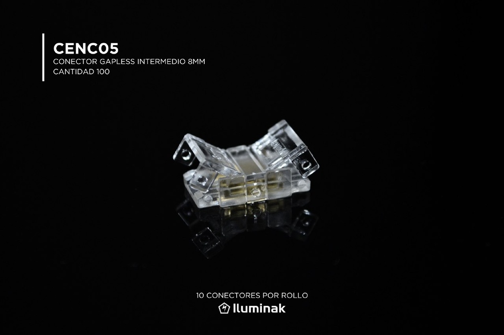 CONECTOR GAPLESS INTERMEDIO 8MM