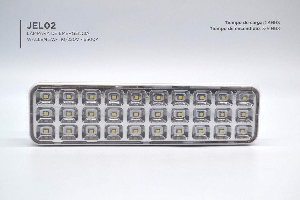 LÁMPARA DE EMERGENCIA CAMPING EMLUZ 3W