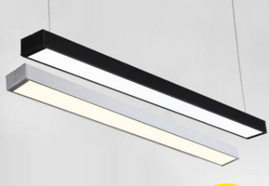 Lámpara Decorativa Rectangular 24W 6500K Negro