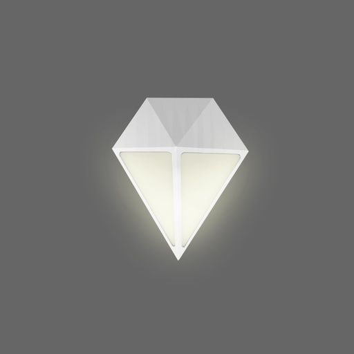 [HS908810WWH] Aplique de Pared 10W Triangle Winlight