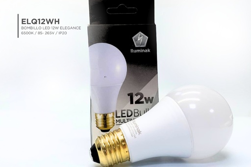[ELQ12WH] Bombillo Led 12W Elegance (6500K)