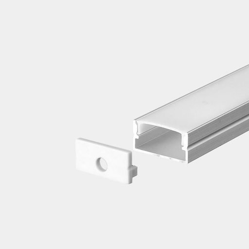 [FX3020M] Perfil de 3M 30x20 mm Superficial de Aluminio
