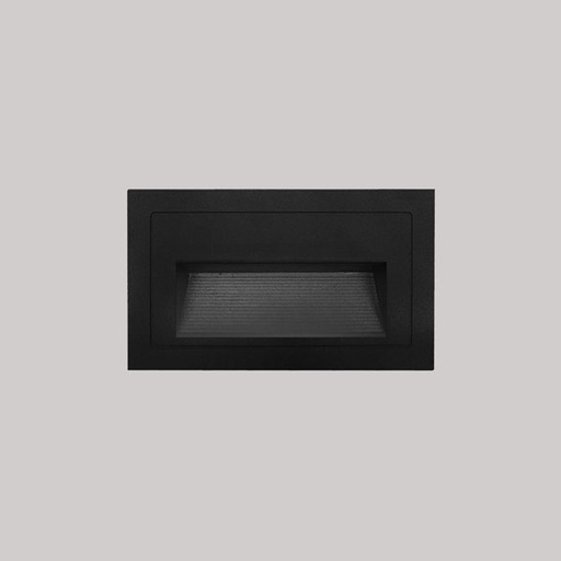 [A023BKWW] Aplique de Pared 6W Endglow Long (3500K, Negro)