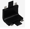 [KNIC] Slim Track Conector de Pared Techo negro