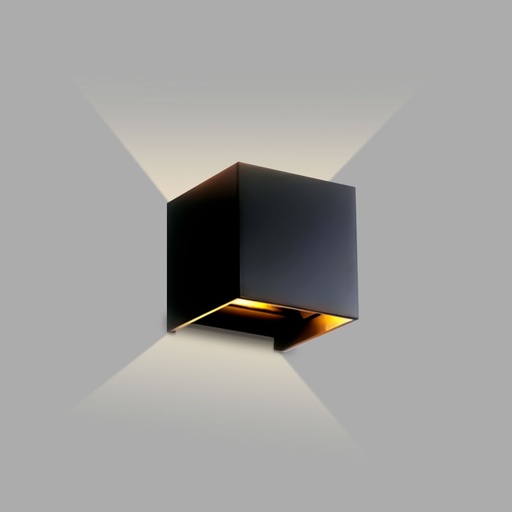 [HY806W] Aplique de Pared 10W Square 3 Tonos
