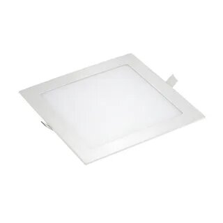 [SRTPL12C] Panel Empotrable Glow Cuadrado Brillo Intenso 12W