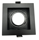 [AOE33BK] Accesorio para empotrar dicróico luzak Negro