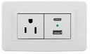 [EBTMJ8ZUSB] Tomacorriente con USB ECOZ