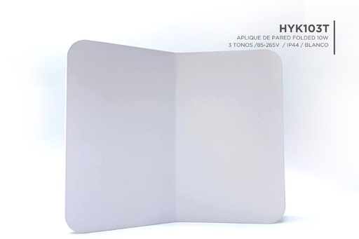 [HYK103T] Aplique de Pared 10W Folded 3 TONOS