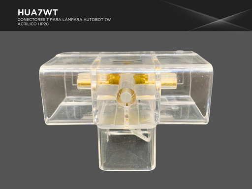 [HUA7WT] Conectores T para Lámpara Autobot 7W