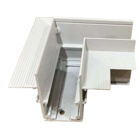 [LSA4] Ángulo Vertical Empotrable para Lámpara Mágnetica Blanco