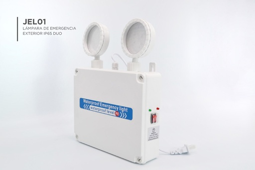 [JEL01] Lámpara de Emergencia EMLUZ IP65